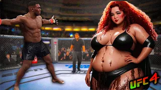Mike Tyson vs. Curly Model (EA sports UFC 4)