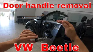 Door handle removal VW Beatle