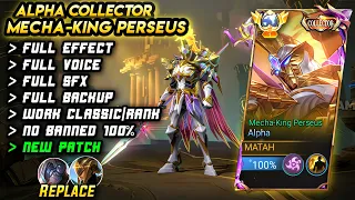 Script Skin Alpha Collector No Password | Full Effect Voice - New Patch