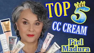 TOP 5 CC CREAM ESPECIAL PIEL MADURA
