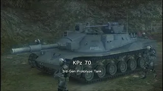 TANK BATTLE: KPZ 70 - Extra Ops 95 - Metal Gear Solid: Peace Walker HD Edition (PS3) Gameplay