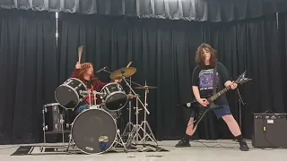 Master of Puppets - Metallica performed by Tormented Diablo at the SQHS Spaghetti Dinner