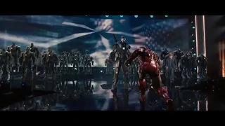 Hammer Industries Presentation at stark expo-Iron man's entry at stark expo-Iron man 2 Movie scenes