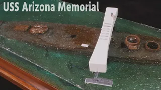 USS Arizona Memorial // 1/700 Ship model Diorama