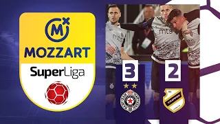 Mozzart Bet Super liga 2022/23 - 15.kolo: PARTIZAN – ČUKARIČKI 3:2 (1:1)
