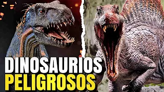 Los 10 Dinosaurios Más PELIGROSOS de Jurassic Park y Jurassic World