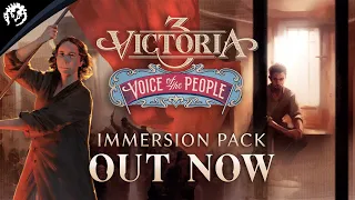 Victoria 3 - Voice of the People Release Trailer