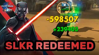 Supreme Leader Kylo REDEEMS himself vs Lord Vader! Fennec SOLO attempt! | SWGOH Grand Arena 3v3