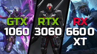 GTX 1060 vs RTX 3060 vs RX 6600 XT - Test in 9 Games