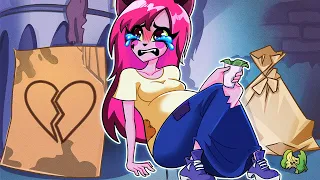 Poor Pregnant Pinky Left Alone || Sad Story by Animazing