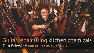 Guitar repair using kitchen chemicals