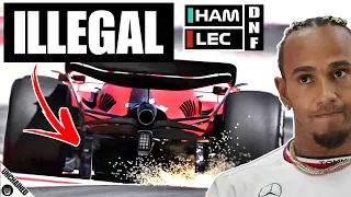 The Shocking Disqualification Of Lewis Hamilton And Charles Leclerc!