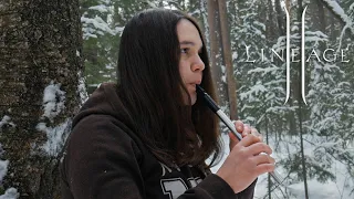 Lineage 2 - Hunters Village (Forest Calling) cover | Tin Whistle and Low Whistle (Flute Music)