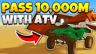 How To Pass 10,000m With The ATV In Dusty Trip