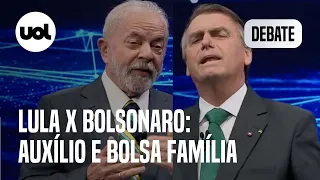 Lula x Bolsonaro: o que falaram sobre Auxílio Brasil e Bolsa Família em debate do 2º turno