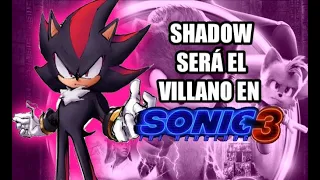 ¿Shadow será el villano en sonic 3?