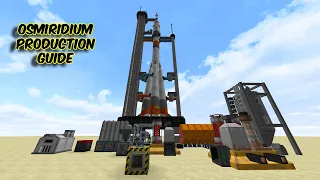 Osmiridium Production Guide - HBM's Nuclear Tech Mod || How to obtain Osmiridium in Minecraft