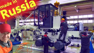 Как делают автогрейдер ДЗ 98 на заводе в Челябинске. Сделано в России!