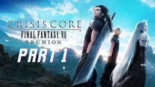 CRISIS CORE FINAL FANTASY 7 REUNION Walkthrough Part 1 - Zack Fair & Sephiroth (PS5)