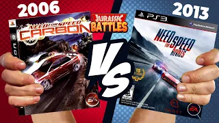 First VS Last Need for Speed on PS3 | Carbon vs Rivals - Jurassic Battles Ep. 4