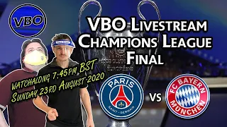 Champions League Final Livestream and Follow-Along