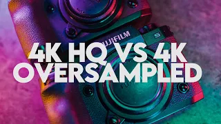 Fujifilm XH2 vs Xh2s  - 4k Oversampled Comparison!