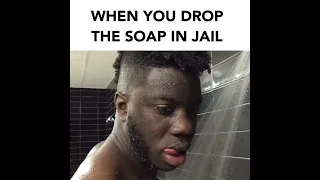 when you drop the soap in jail #kingcooper4real