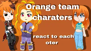 Ginger characters react to each other/ Рыжеволосые персонажи реагируют друг на друга
