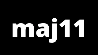 Major 11th chords - what they are & how to use them in progressions