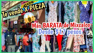 La Tienda MAS BARATA EN MIXCALCO 😱 Con PRECIOS BAJOS en Ropa para VENDER 👗 Biker, Vestidos, Mallones