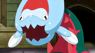 Dracovish vs Dragonite (DUB) - Ash vs Iris - Pokémon Journeys: The Series