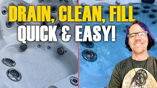 Clean, Drain, and Refill a Hot Tub - Step by Step