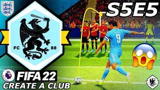 BEST FREE KICK I'VE EVER SCORED?!🎯 - FIFA 22 Create A Club Career Mode S5E5