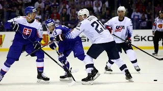 Tomas Tatar, Erik Cernak score in Team Slovakia’s 4-1 win against Team USA - IIHF World Championship