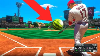 MLB but I'm hitting random objects