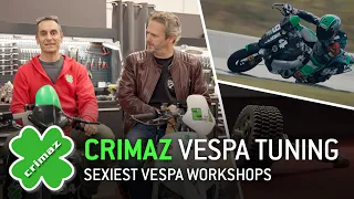 We visit CRIMAZ | Vespa Tuning Legend Cristian Mazelli