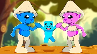 Fui Adotado Pela Família SmurfCat!