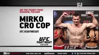 UFC Fight Night Krakow: Mirko Cro Cop - "Losing a Fight Hurts the Most"