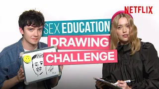 The Sex Education Cast Can't Draw For S**t