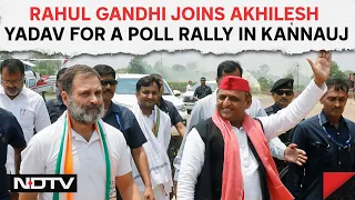 Rahul Gandhi Live Today | Rahul Gandhi, Akhilesh Yadav Hold INDIA Bloc Rally In UP's Kannauj