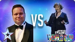 Paul Potts vs Susan Boyle | Britain's Got Talent World Cup 2018