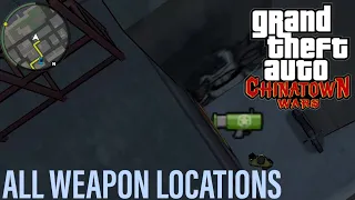 Every Weapon Location in GTA: Chinatown Wars [All Platforms/Versions]