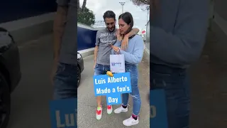 Luis Alberto made a fan's day 👏 #Shorts #lazio #calcio #football