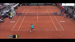 Best of Roger Federer vs Tomas berdych tournoi ATP 1000 de rome