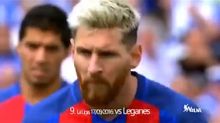 Lionel Messi   All 57 Goals in 2016 17   Golden Boot Winner HD