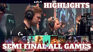 G2 vs MAD - All Games Highlights | Semi Finals LEC 2021 Spring Playoffs | G2 Esports vs Mad Lions