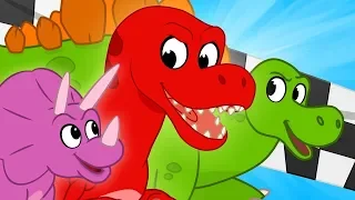 Dinosaur Race - My Magic Pet Morphle | Cartoons For Kids | Mila and Morphle | Kids Videos