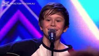 У мальчика невероятный ангельский голос! Зал и судьи не сдержали слез! Х Фактор Австралия. Перепел.