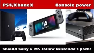 Should Sony & Microsoft Follow Nintendo's Example by Not Pursuing Power? (User Question)