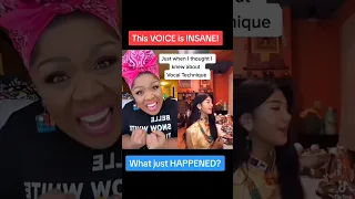 Vocal Coach can't believe this girl's Unbelievable SINGING Voice!
